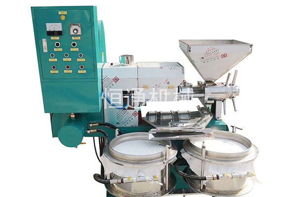 花生榨油機采用毛油自動溫控全年壓榨無憂